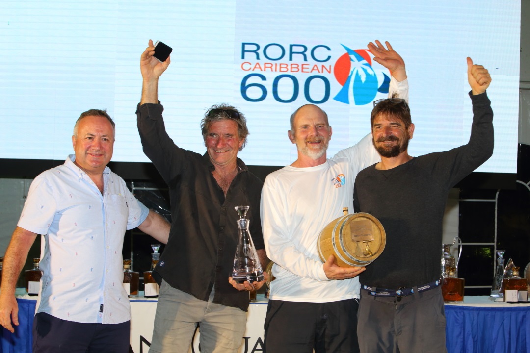Team Finimmo, Class40 winners - Photo by Tim Wright